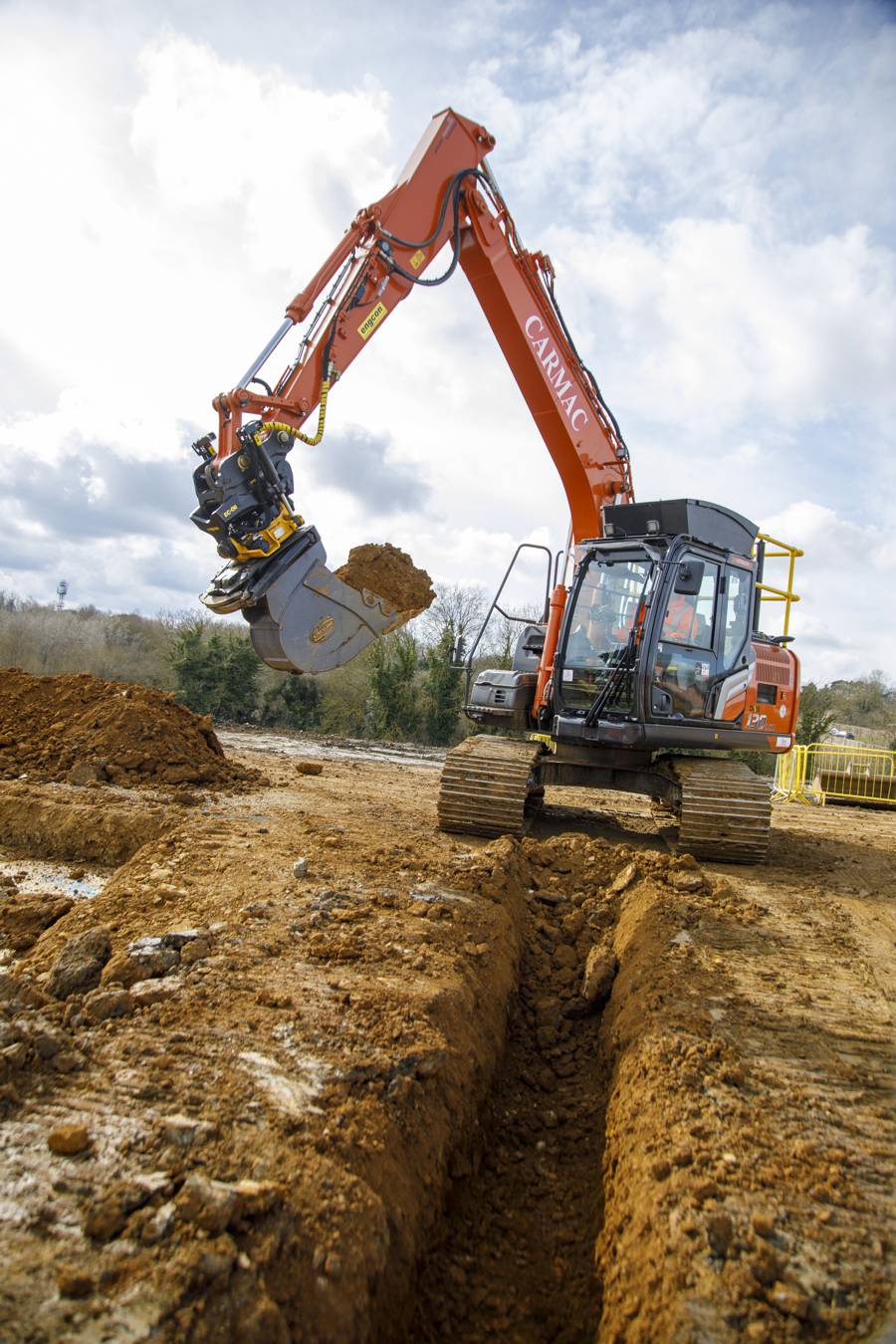 Carmac expands Excavator Fleet to keep pace with Housebuilding Sector demand